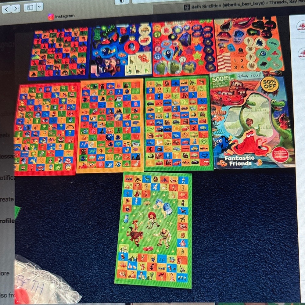 Disney Kids Learning Toys - Colorful Puzzle Set